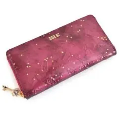 【￼極美品】ANNA SUI スパークリングナイト　ラウンドファスナー　長財布