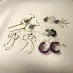 ピアス　5点セット