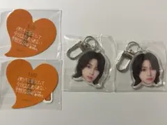 KO1KEYZ カプセルトイ 小野慶人 顔面アクキー ネームプレート