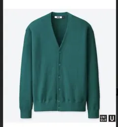 UNIQLO U グリーン カーディガン