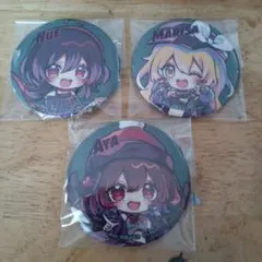 東方project缶バッジ 3点セット　京田スズカ