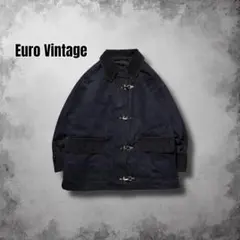 EuroVintage ダックファイヤーマンジャケット 異素材 コーデュロイ