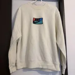 NIKE XL トレーナー・スウェット クリーム色