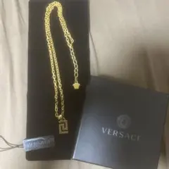 VERSACE グレカ模様 ネックレス ゴールド