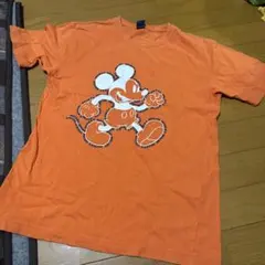 k*h様 Disney ミッキーマウス Tシャツ Mサイズ オレンジ