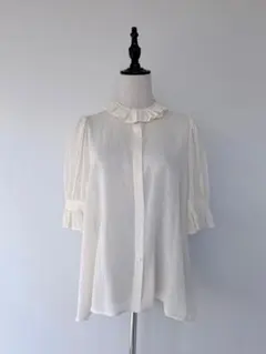 25SS Bilitis dix-sept ansパリジェンヌブラウス ホワイト - メルカリ