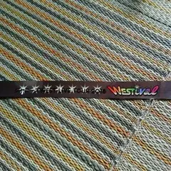 WESTival 銀テープ　ワンロゴ
