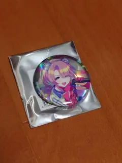 学園アイドルマスター 有村麻央 オーロラ缶バッジ ミラクルナナウ