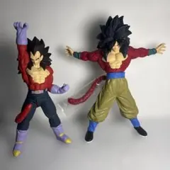 おまけ対象品ドラゴンボールGT 超サイヤ人4孫悟飯　ベジータ ソフビのサムネイル