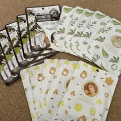 フェイスパック１５枚まとめ売り。二枚フェイスパックおまけ付きです。