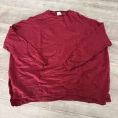 アーバンリサーチ　DOORS ウールワイドクルーネックニット