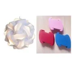 ベトナム　組み立て　照明　ライト　3色セット