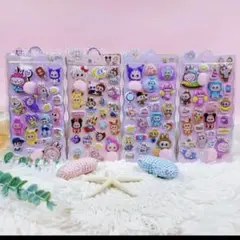 ４枚セット　ラブブ　おしりシール　おしりプニプニシール