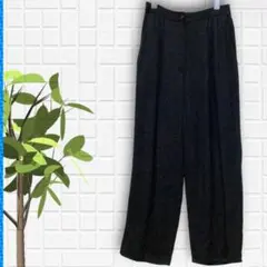 ❤️特価✨お値打ち品✨ワイドスラックスストレートパンツ　ウエストゴム　Lサイズ