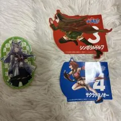 ウマ娘 シンデレラグレイ 特典 シール