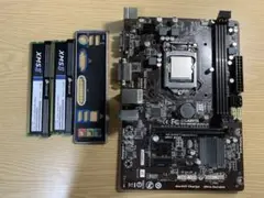 【動作確認済み】Gigabyte H81M i7-4770S DDR3 8GB
