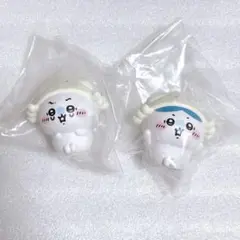 ちいかわ水族館 ミニソフビフィギュアコレクション イカのぼうし ちいかわハチワレ