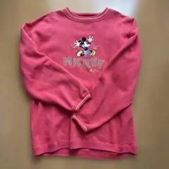 ミッキーマウス ピンク トレーナー