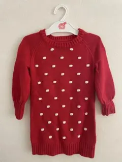 baby GAP 赤 ドット柄 ワンピース 3歳用