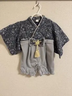 バースデイ　コトリ　Cottoli 袴ロンパース　80
