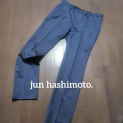 【即日発送】美品。junhashimoto フォーマルスラックス ネイビーのサムネイル