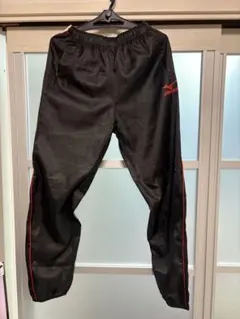 Mizuno ジャージパンツ ブラック/レッド Oサイズ