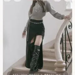 新品タグ付き♡ダーリッチ♡スリットスカートのサムネイル