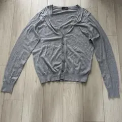 ジョンスメドレー コットン　Ｖネック　カーディガン　メンズM