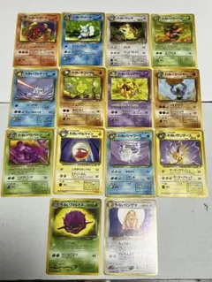 【旧裏】ポケモンカード わるいポケモンシリーズ 14枚セット
