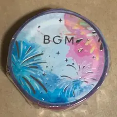 BGM 打上花火 ライフ 箔押し マスキングテープのサムネイル