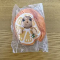 シルバニアファミリー トイプードルの赤ちゃん オレンジ