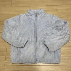 UNIQLO フリースジャケット 140 ライトブルー