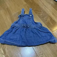 GAP デニム ジャンバースカート 12-18ヶ月