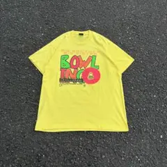 80s SCREEN STARS Tシャツ イエロー マルチカラー メンズ 半袖
