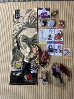 ヒロアカ Hawks グッズ他キャラクターセット