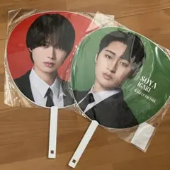 個人うちわ　2枚セット