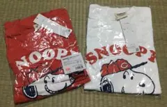 SNOOPY & HIROSHIMA CARP Tシャツ 2枚セット　M