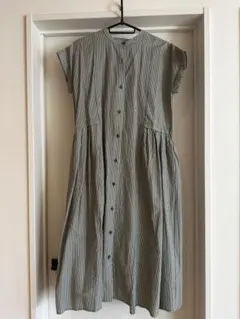 URBAN RESEARCH ストライプ 半袖シャツワンピース