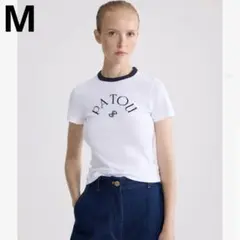 新作☆ PATOU 26SS コットン ホワイト ボウTシャツ 新品　M 26SS 新品 PATOU オーガニックコットン ボウTシャツ S 未使用 - メルカリ
