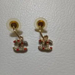 CHANEL　シャネル　マルチカラー ピアス