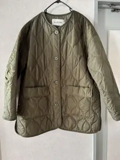 Ray BEAMS キルティングジャケット Lサイズ オリーブ