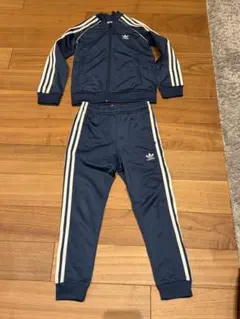 adidas アディダス ジャージ セットアップ ネイビー