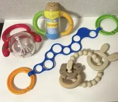 ストラップ　手持ちおもちゃ4点セット
