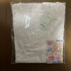 値下_ピンク 半袖Tシャツ チュチュアンナ 花柄のサムネイル
