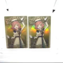 にじさんじ ウエハース メタリックプラカード 本間ひまわり