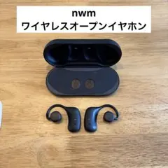 耳をふさがない nwm オープンイヤー ワイヤレスイヤホン MBE001