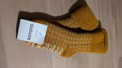 ROTOTO COMFY ROOM SOCKS R1375 イエロー Sのサムネイル