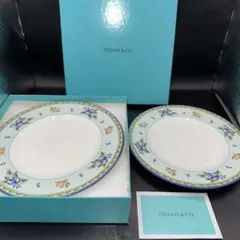 ティファニー モーニンググローリー 皿 3枚セット（箱なし） TIFFANY&Co. ティファニー 食器 ブランド モーニンググローリー