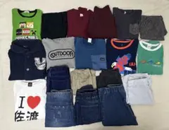 【150cm】キッズ服19点セット　GAP（多め）、CONVERSEなど