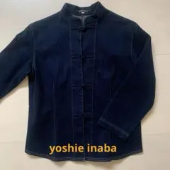 レキップヨシエイナバ　デニムジャケット デニムシャツ　チャイナボタンのサムネイル